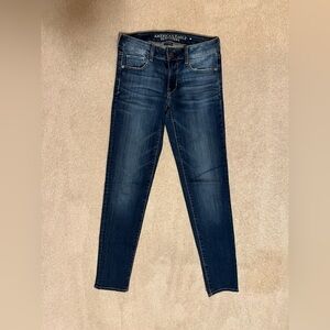 American Eagle Outfitters Women's Blue Jeans